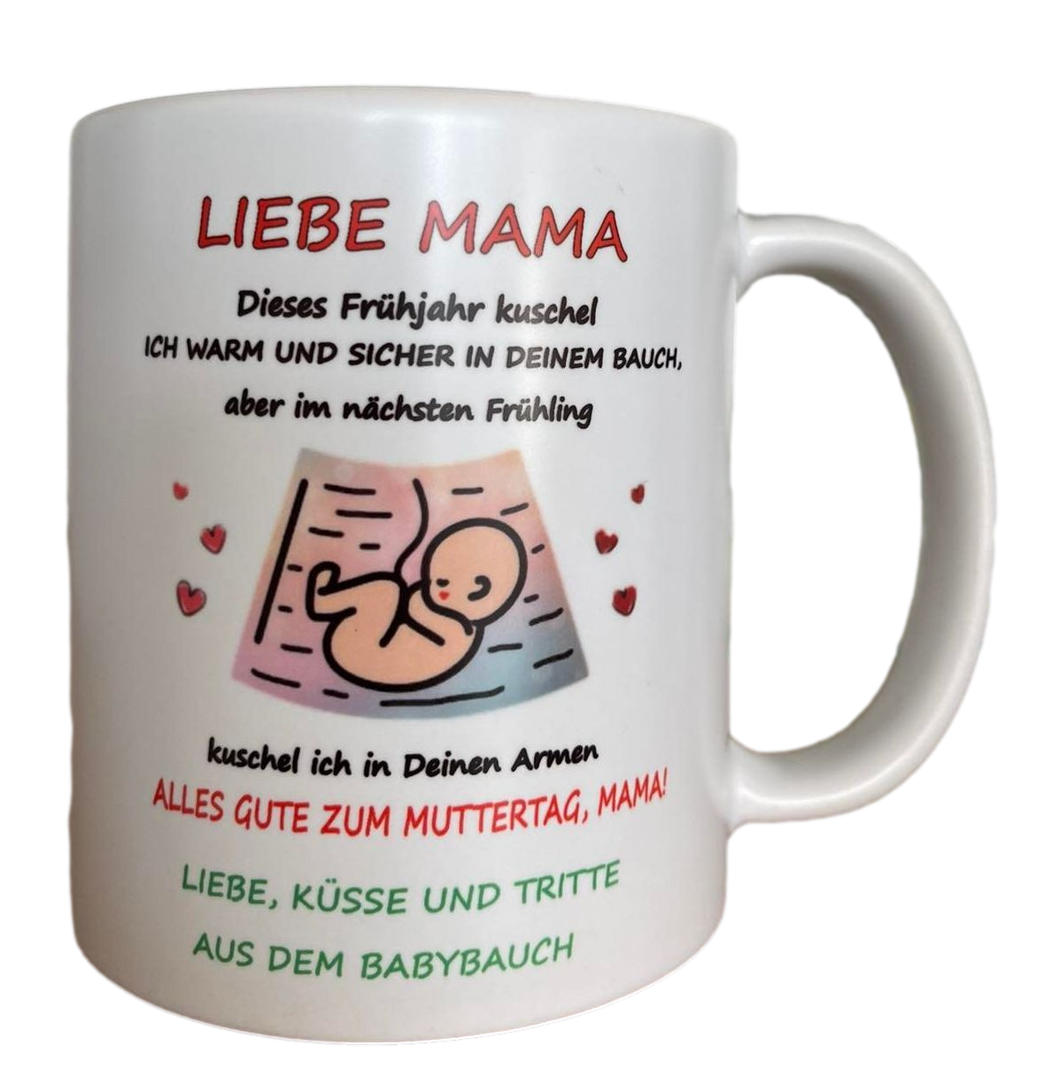 Kaffeetasse Kaffeebecher  Tasse Mama Schwangere Muttertag T18