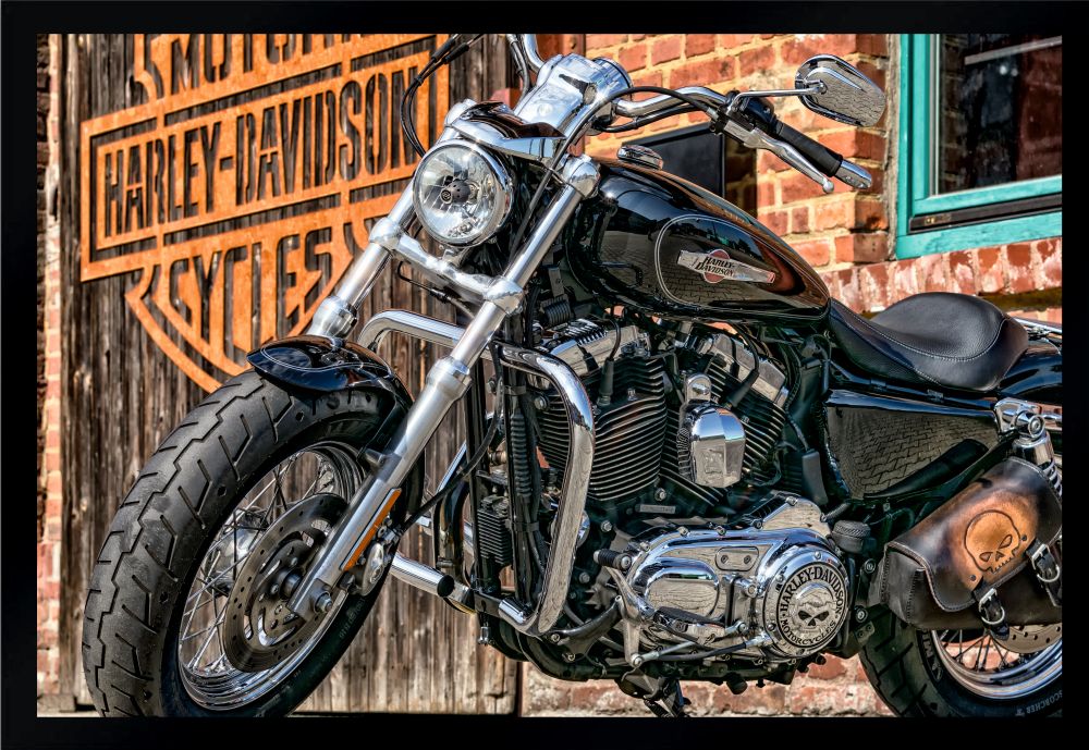 Fußmatte Schmutzfangmatte Harley Davidson F115 60x40 cm