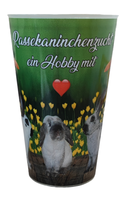 Festivalbecher Rassekaninchenzucht - Ein Hobby mit Herz FB3