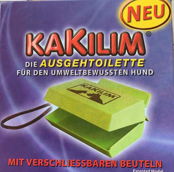 3  Stück Kakilim Die Ausgeh-Toilette für den Hund Hundetoilette