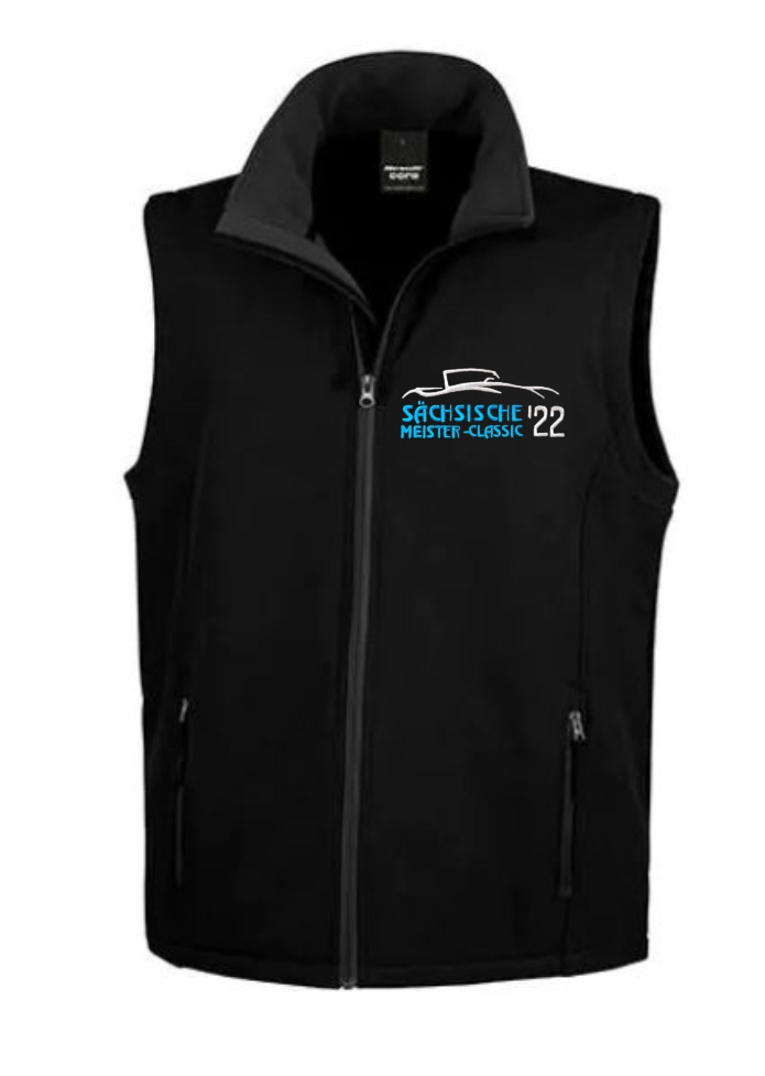 Softshell Weste zur 2. Sächsischen Meister Classic Oldtimer Rallye 3XL
