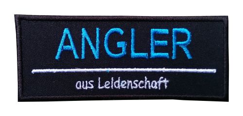 ANGLER aus Leidenschaft ... Aufnäher Patch (353)