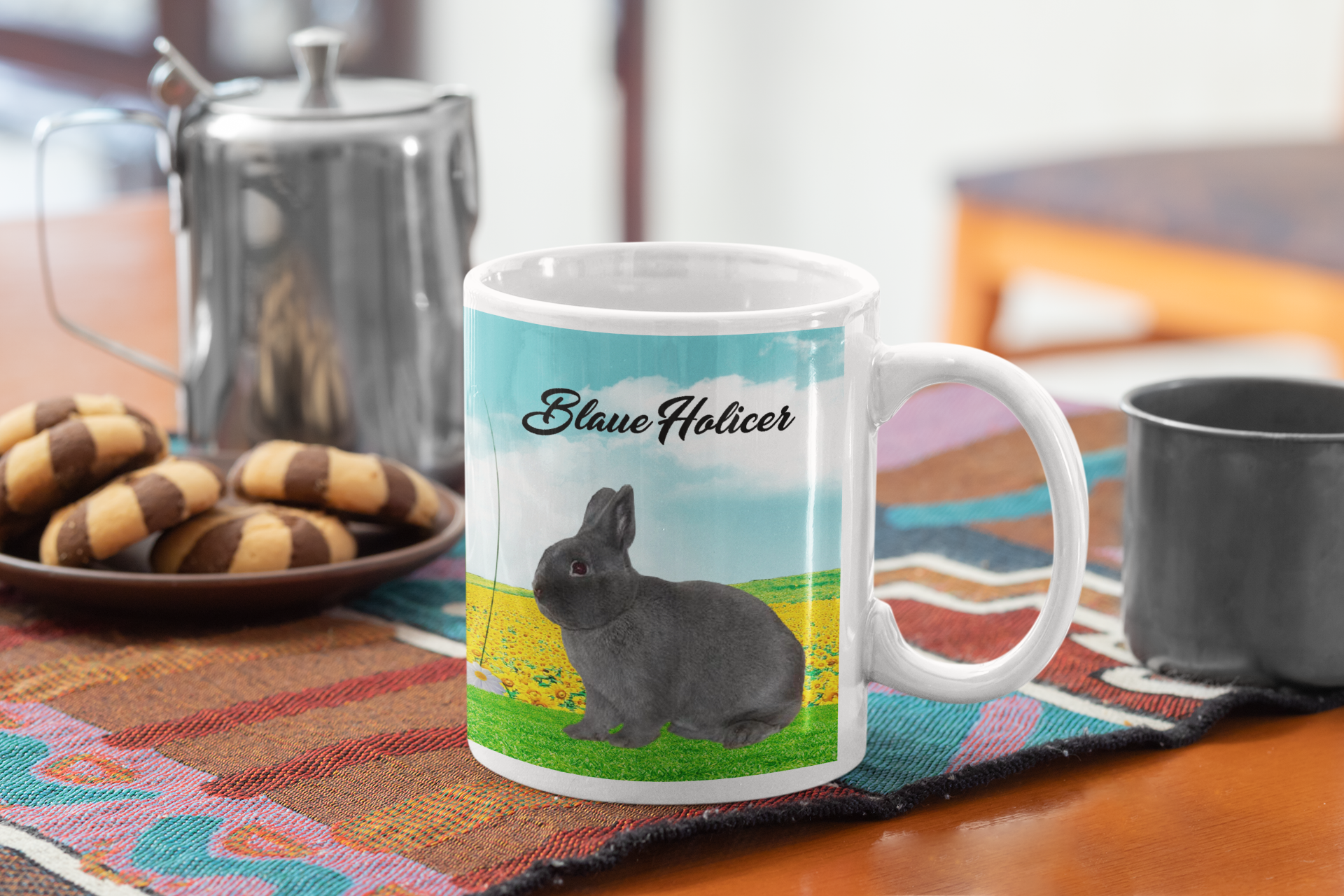 Kaffeetasse Tasse Kaninchen Blaue Holicer T43